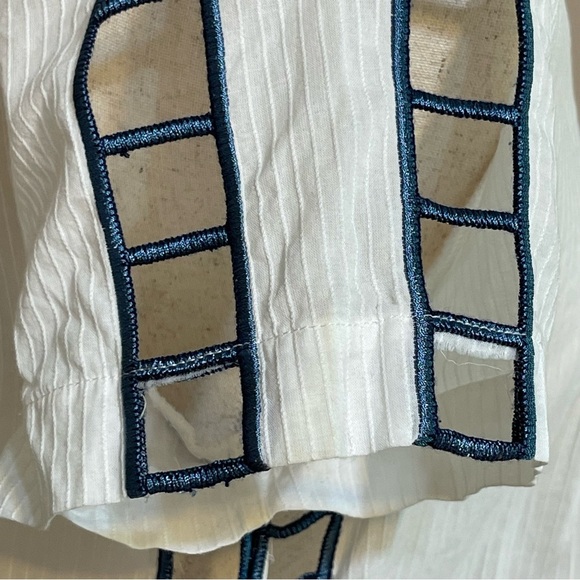 SEA New York Embroidered Detail Top Blouse Size XS - Picture 6 of 11